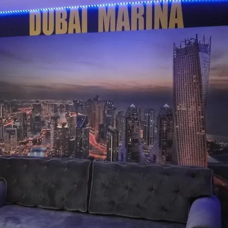 Dubai Marina De Lux Lägenhet Bytom