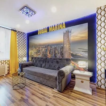 Dubai Marina De Lux Lägenhet Bytom